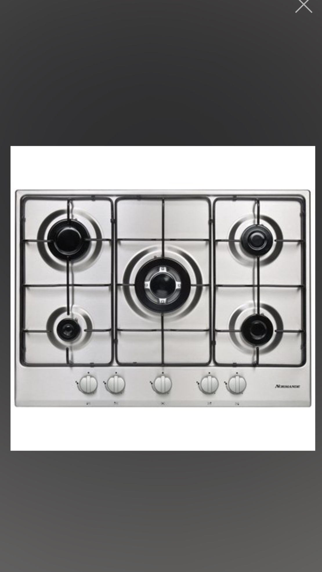 כיריים גז Normande ND7200IX נורמנדי