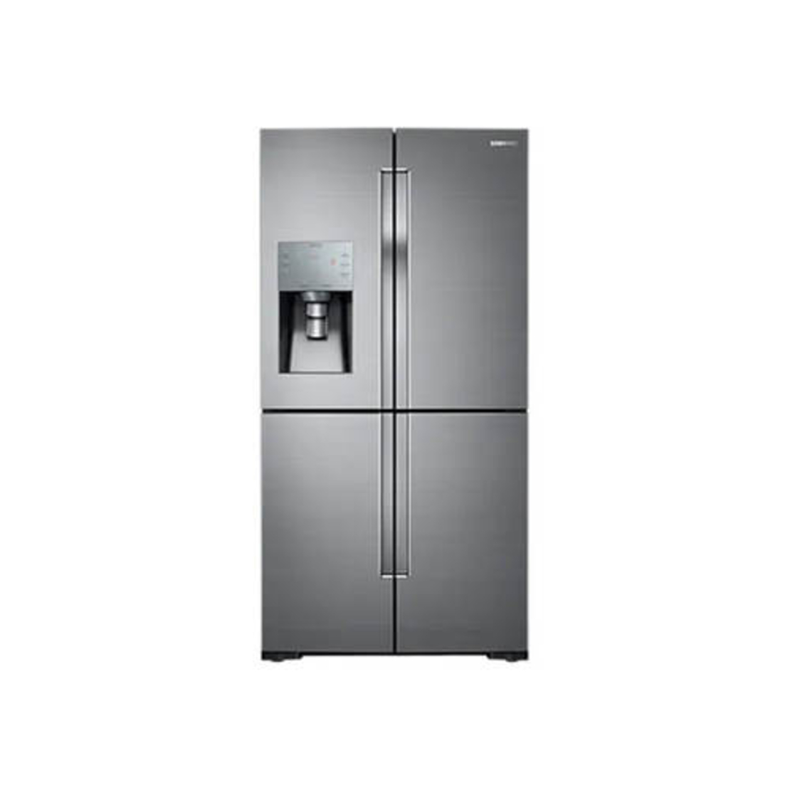 מקרר 4 דלתות 857 ליטר דגם RF80K9070SR SAMSUNG בצבע נירוסטה סמסונג