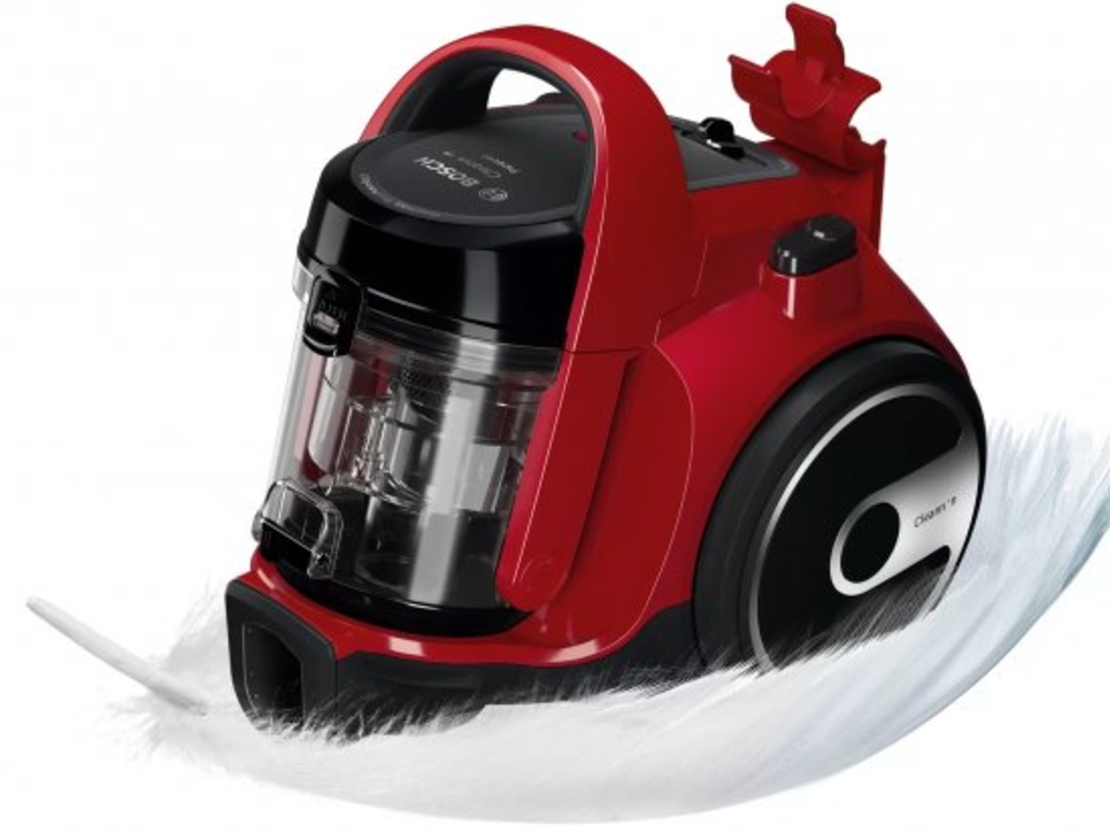 שואב אבק ללא שקית Bosch Serie 2 BGC05AAA2 700W - צבע אדום