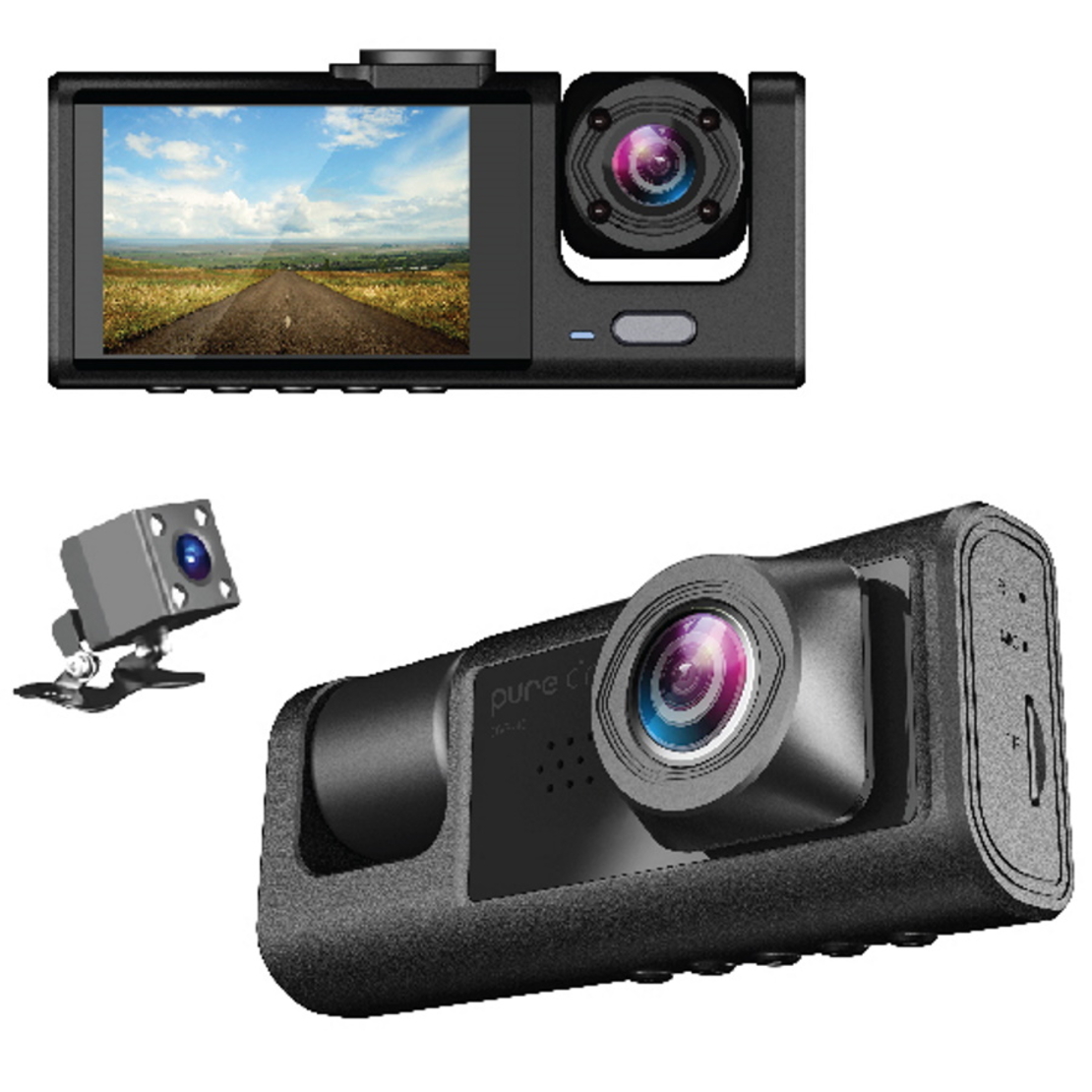 מצלמה לרכב Pure Cinema DVR-45 Full HD