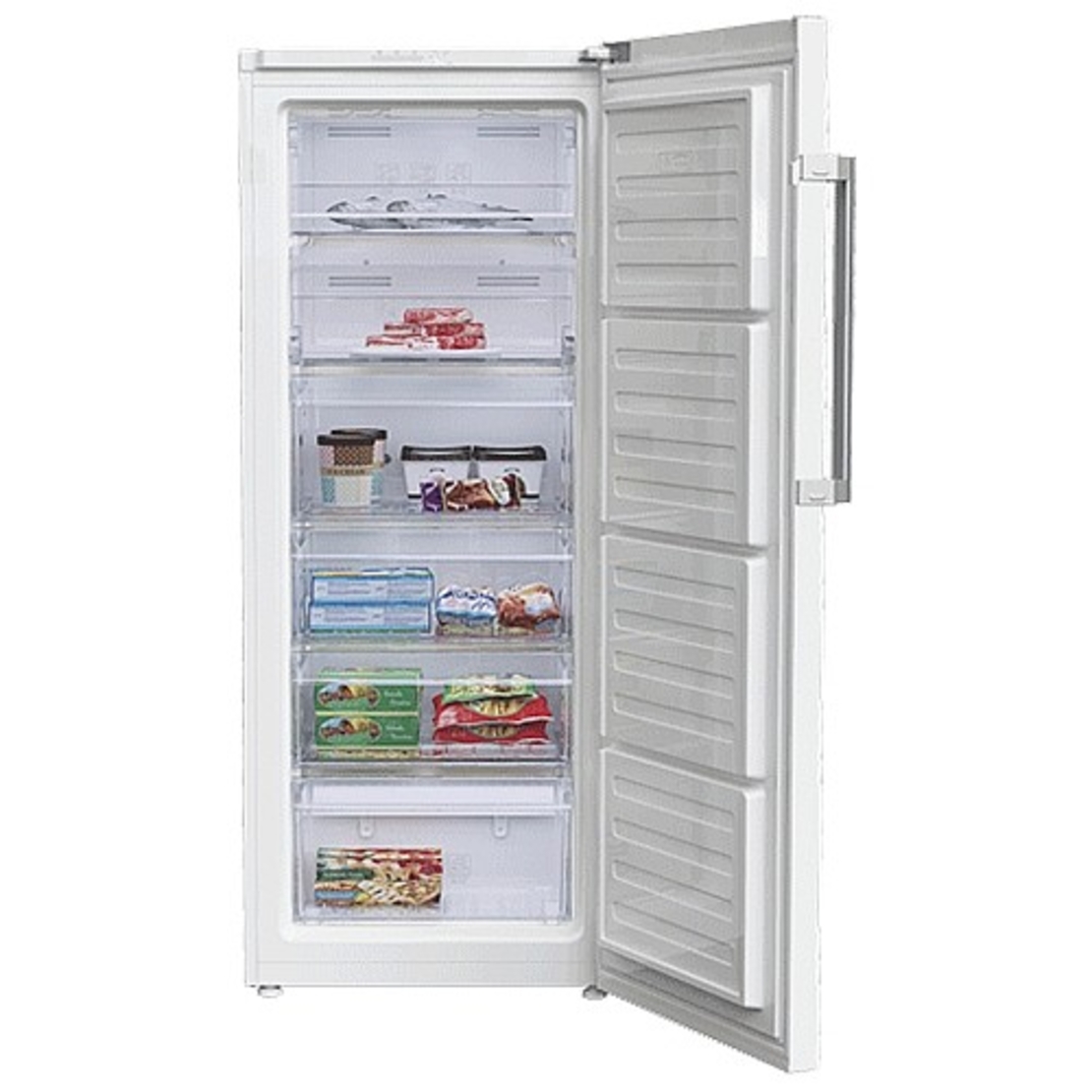 מקפיא בקו 6 מגירות RFNE 275L33W לבן BEKO
