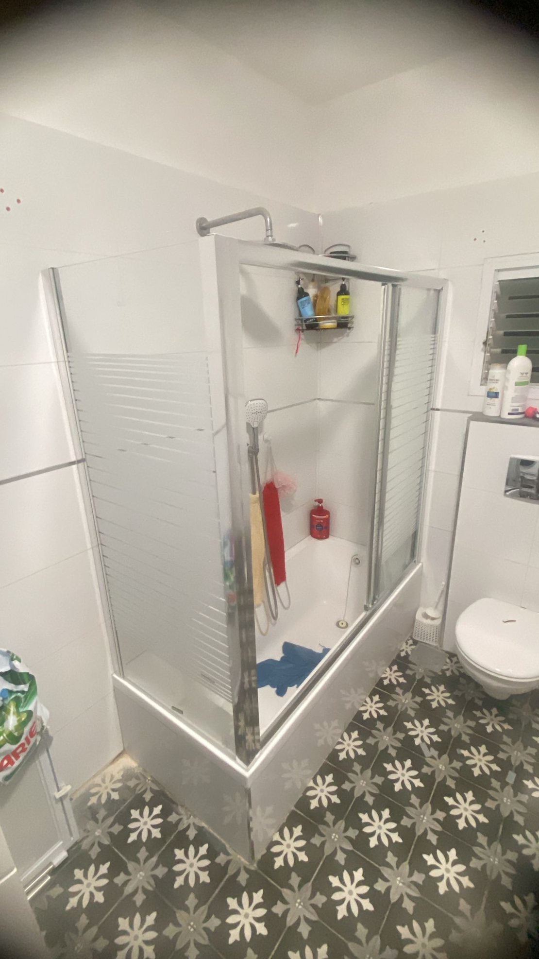 אטלנטה - אמבטיון הזזה קבוע + 2 דלתות