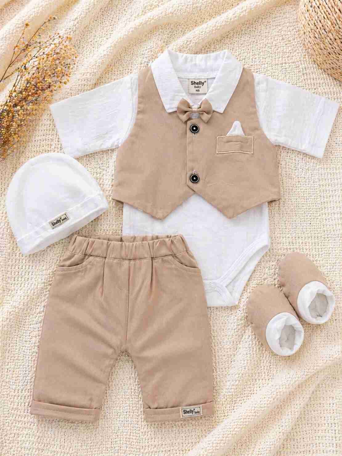 מארז חליפת ברית כיס  - ווסט בז