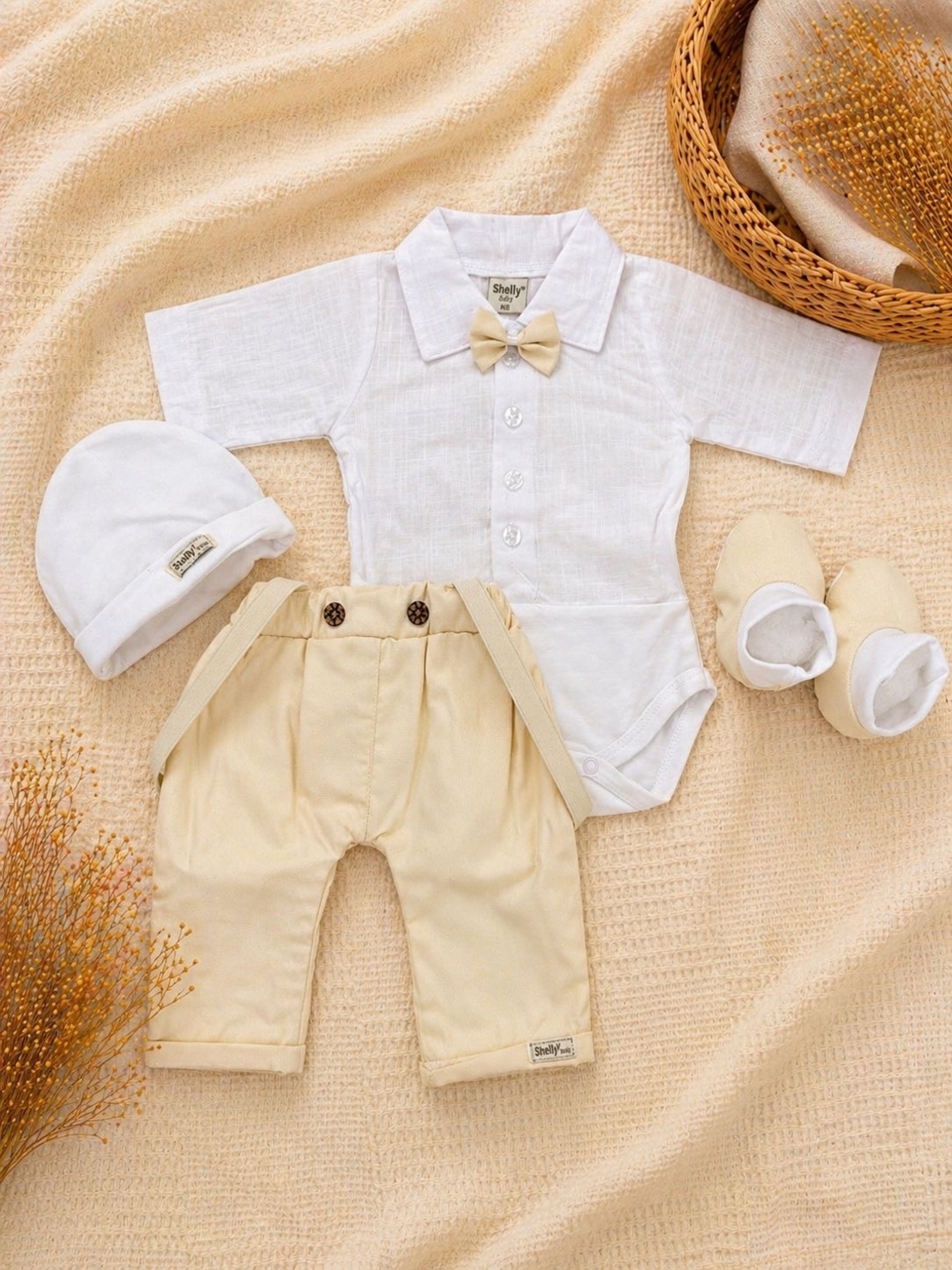 מארז חליפת ברית שלייקס  -  שמנת