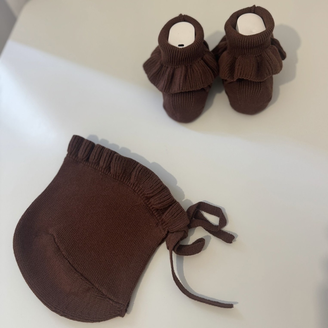 אוברול דגם ליה - חום