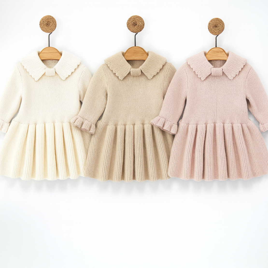 שמלה סרוגה - דגם מילה