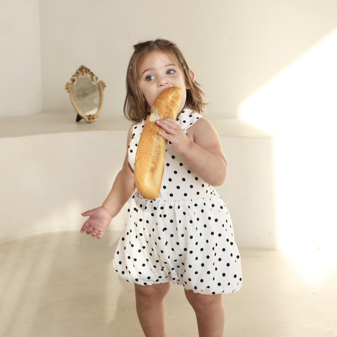 אוברול Colette – Polka Dot