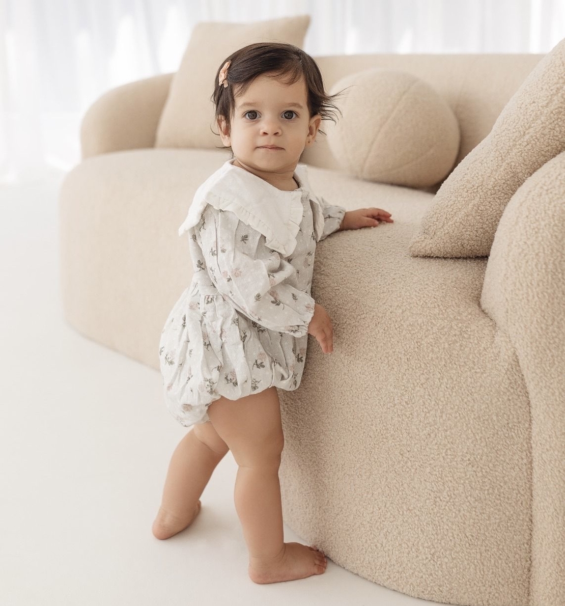 דגם רוז -  אוברול צווארון פרפר