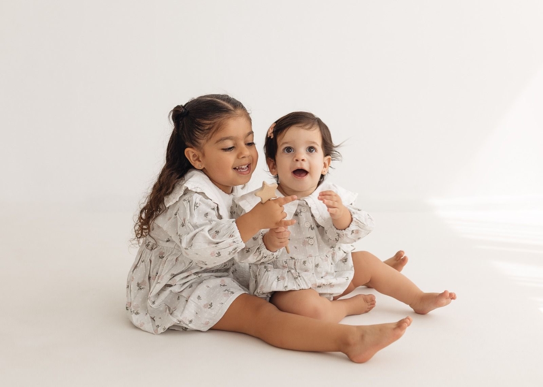 דגם רוז -  אוברול צווארון פרפר