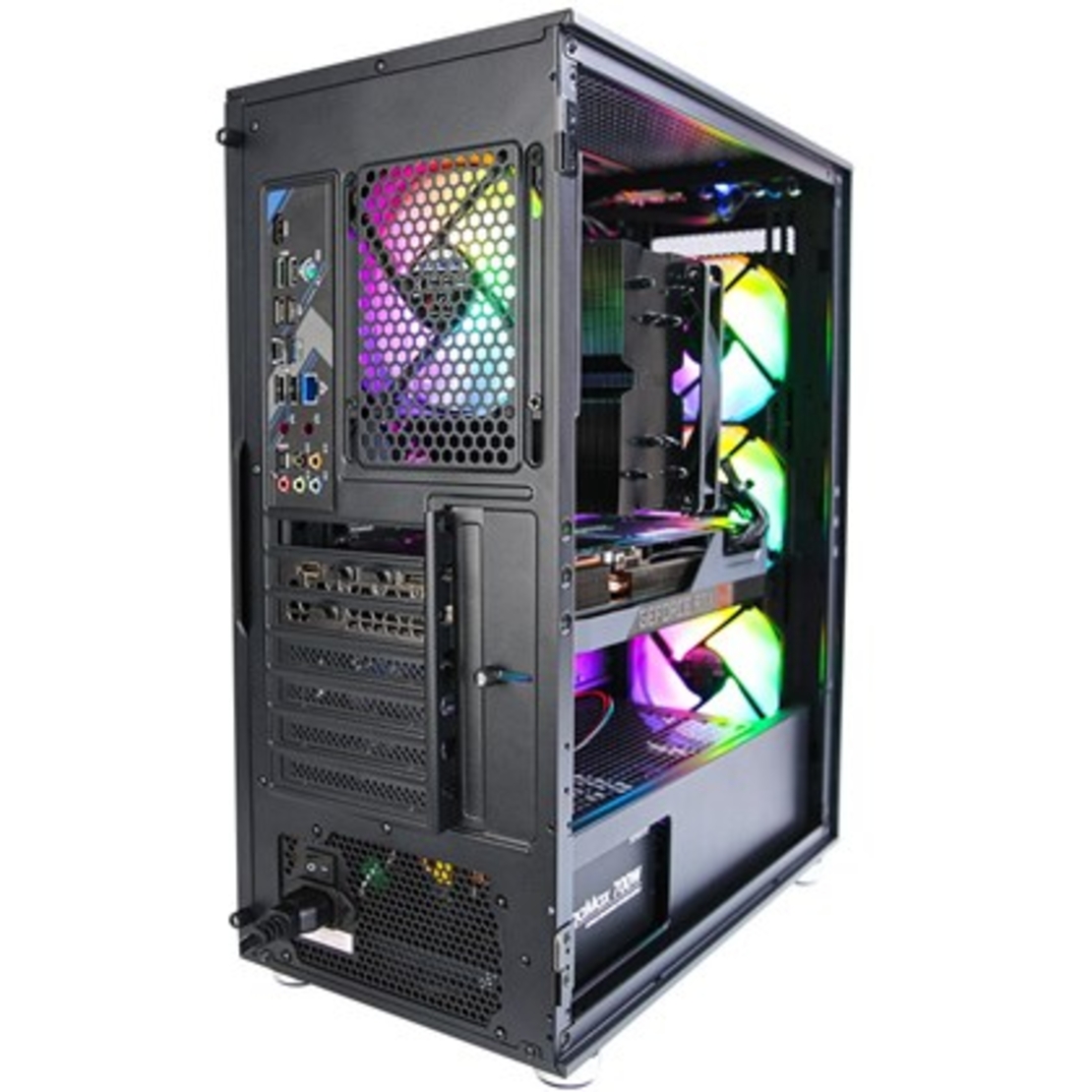 CASE ZALMAN MID TOWER I3 NEO TEMPERED GLASS Black