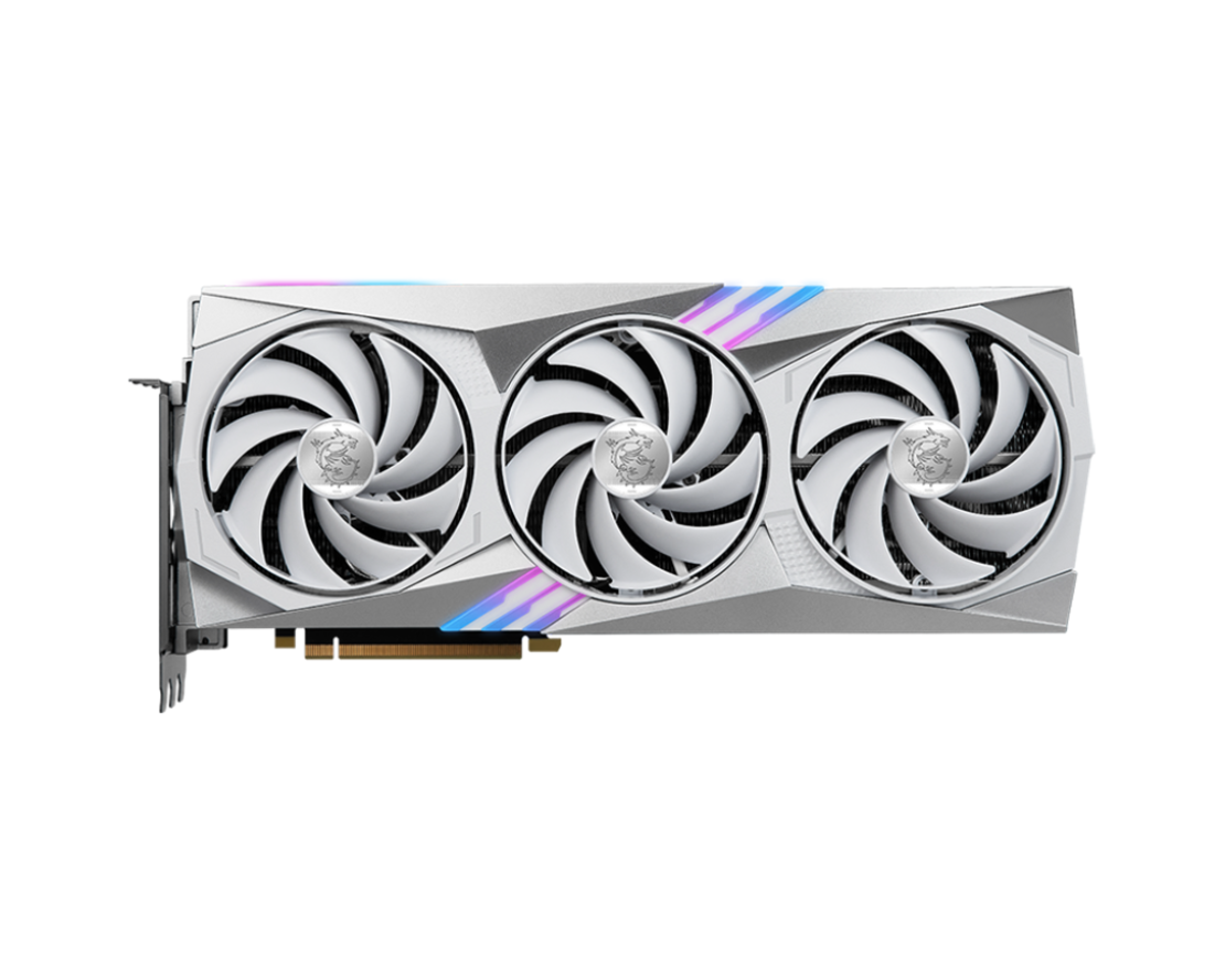 MSI GeForce RTX 4070 Ti GAMING X TRIO WHITE 12G