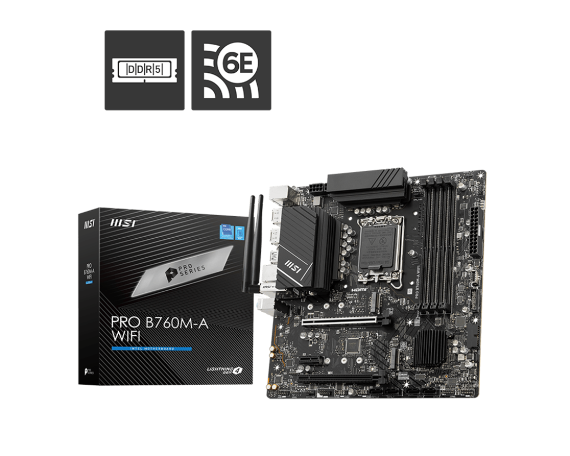 MSI PRO B760M-A WIFI DDR5