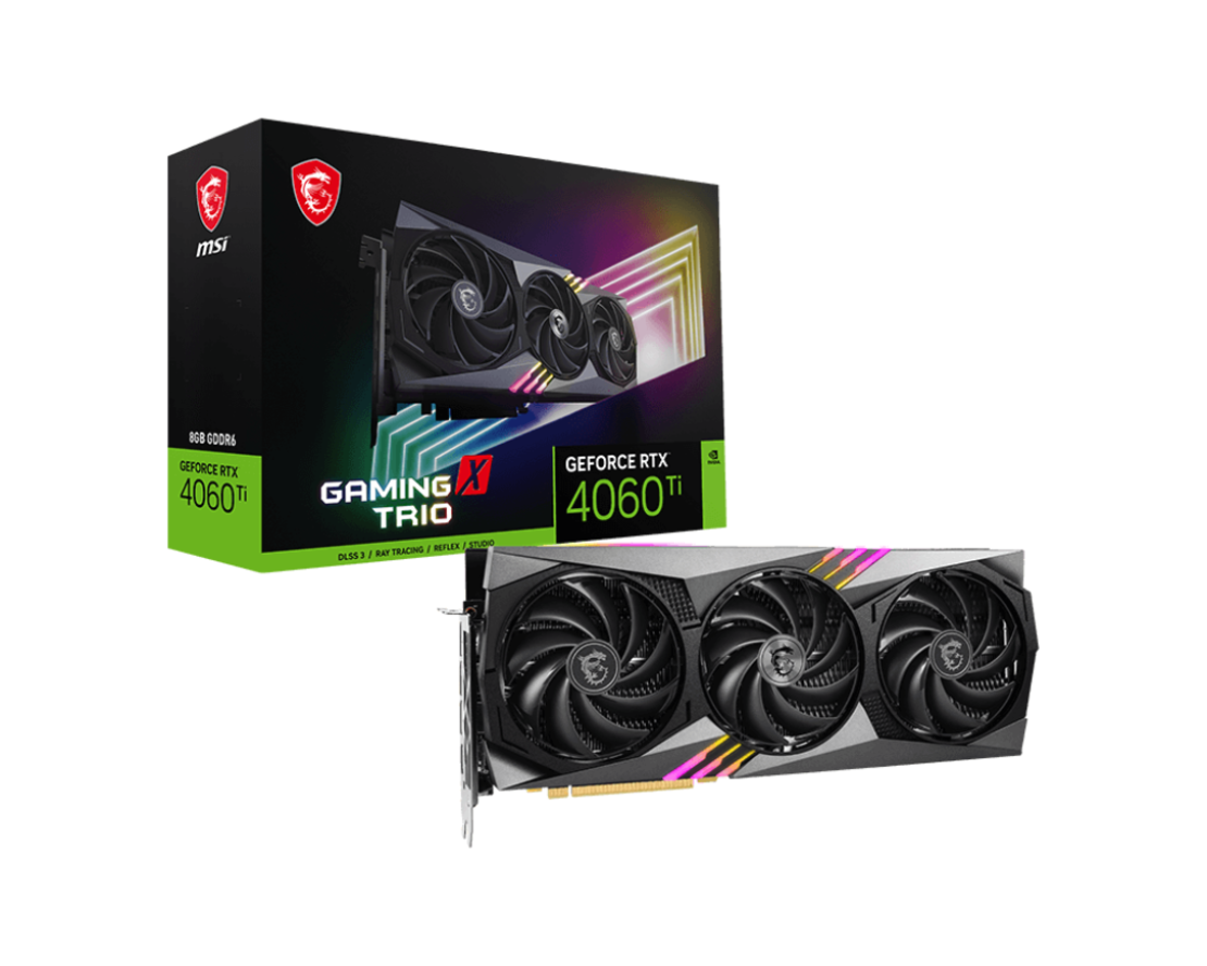 MSI GeForce RTX 4060 Ti GAMING X TRIO