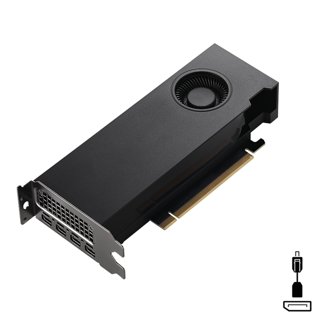 PNY Quadro RTX A2000 6GB GDDR6 M.DP X 4
