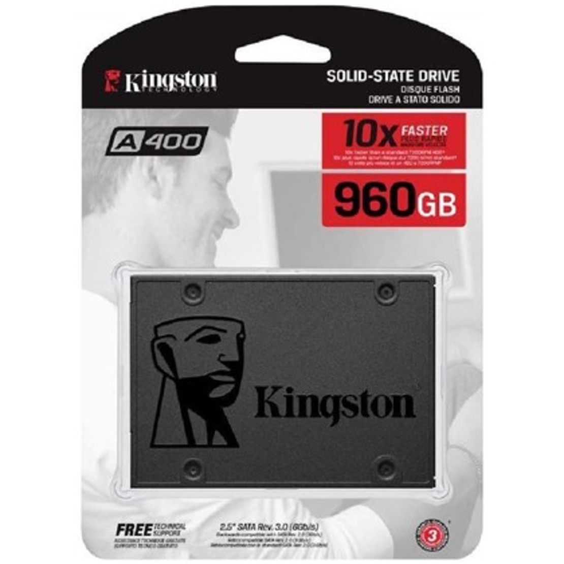 Kingston A400 960GB TLC 2.5
