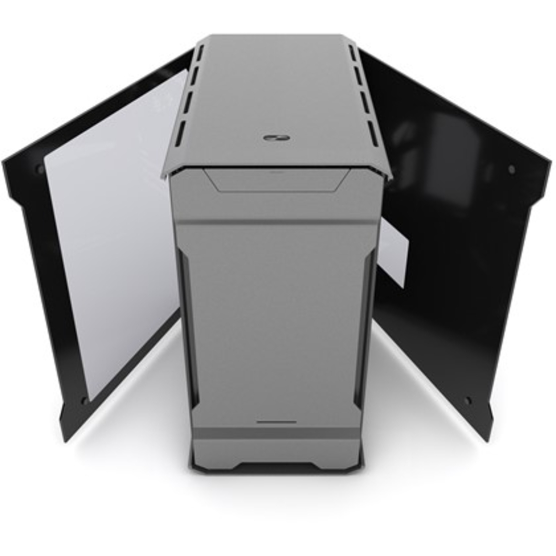 CASE ENTHOO EVOLV MATX TEMPERED GLASS Anthracite Grey