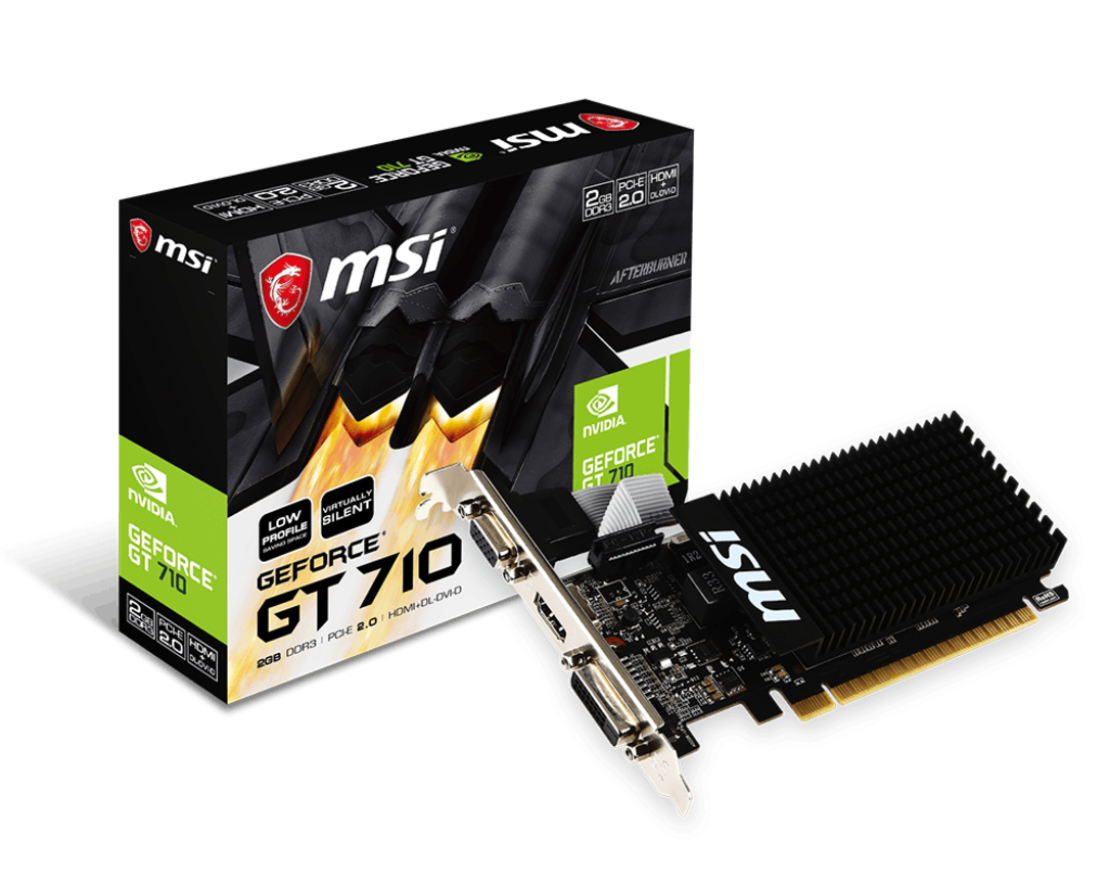 MSI GT 710 2GD3H LP VGA/DVI/HDMI
