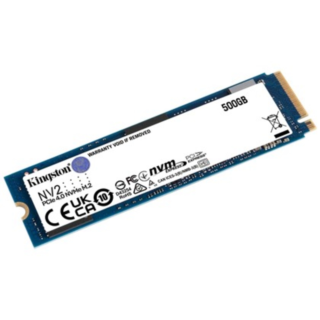 KINGSTON SSD 500GB NV2 PCIe NVMe 4.0 x4 M.2 2280