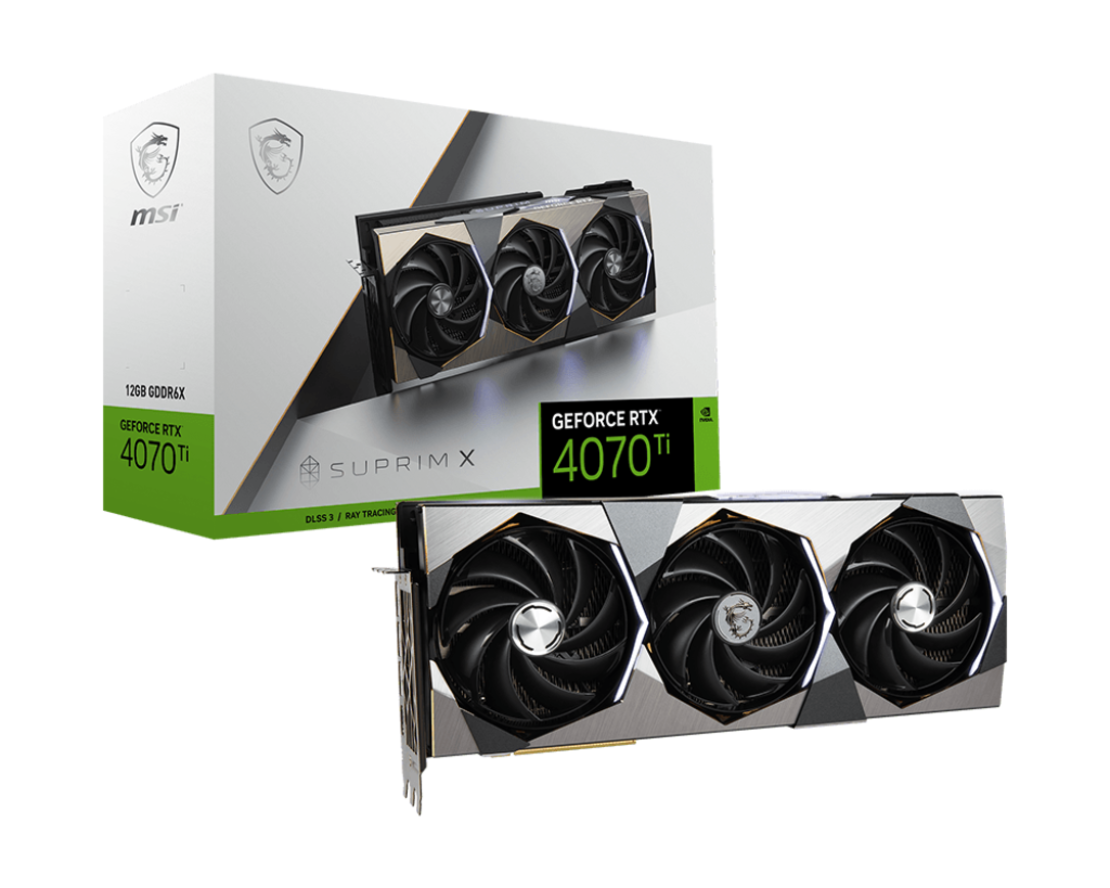 GeForce RTX 4070 Ti SUPRIM X 12G