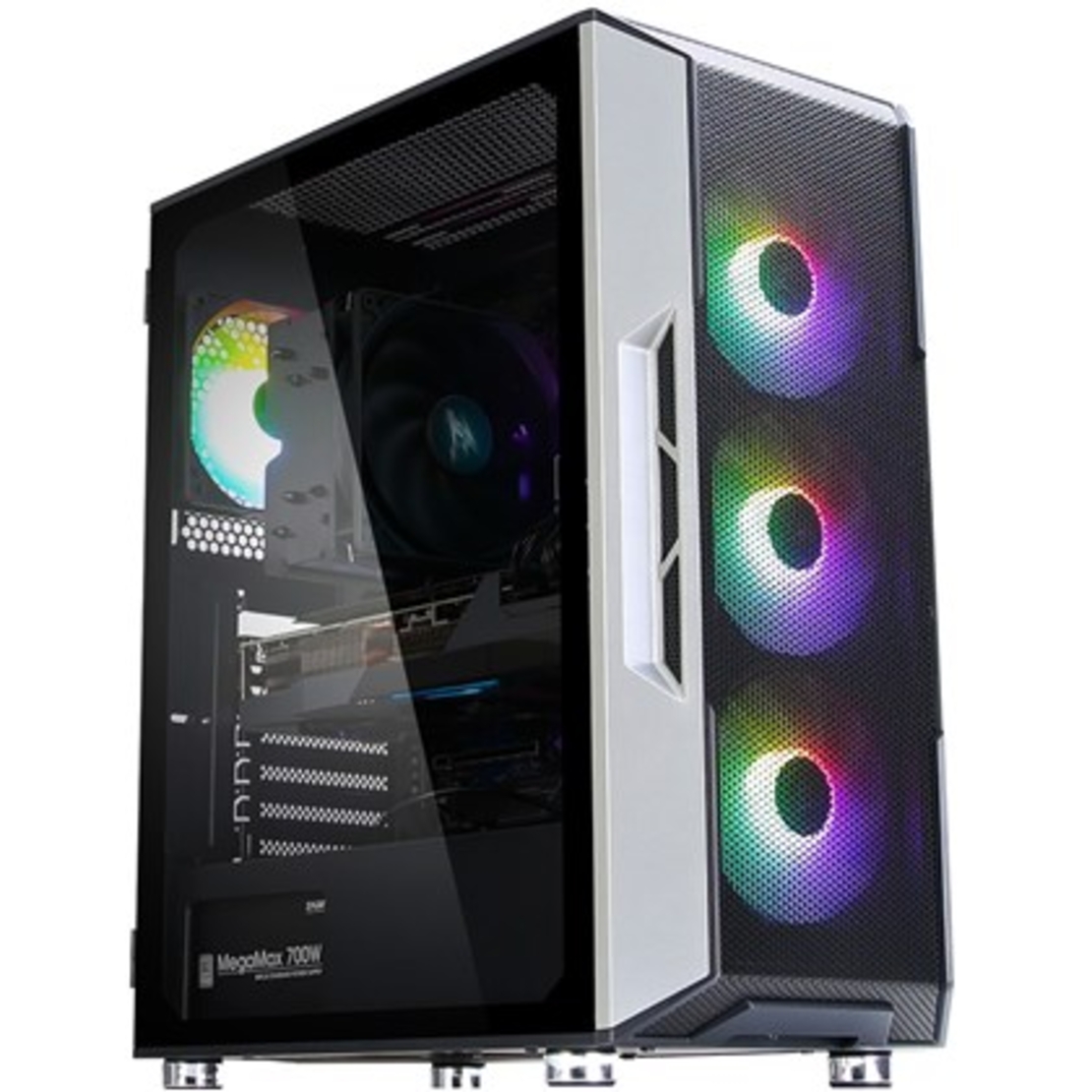 CASE ZALMAN MID TOWER I3 NEO TEMPERED GLASS Black
