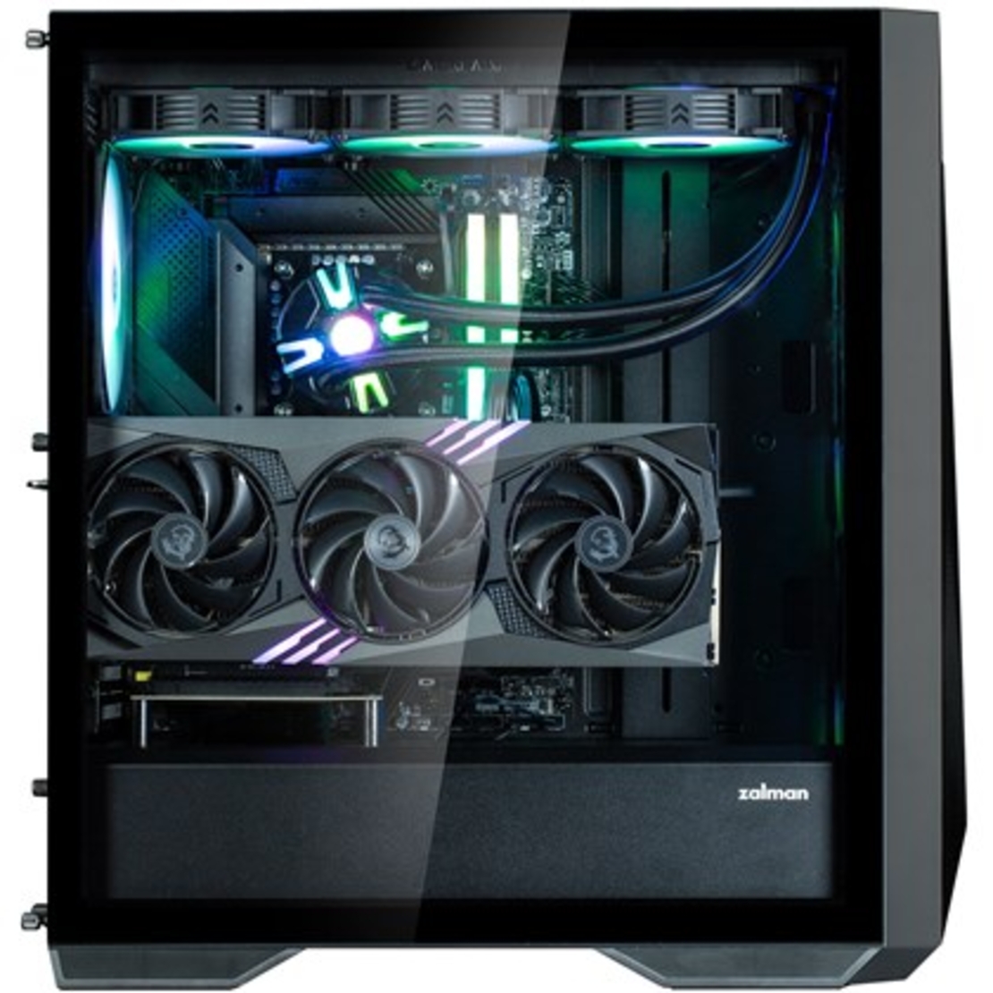 CASE ZALMAN ATX MID TOWER Z9 ICEBERG MS 4 X 140MM ARGB Black