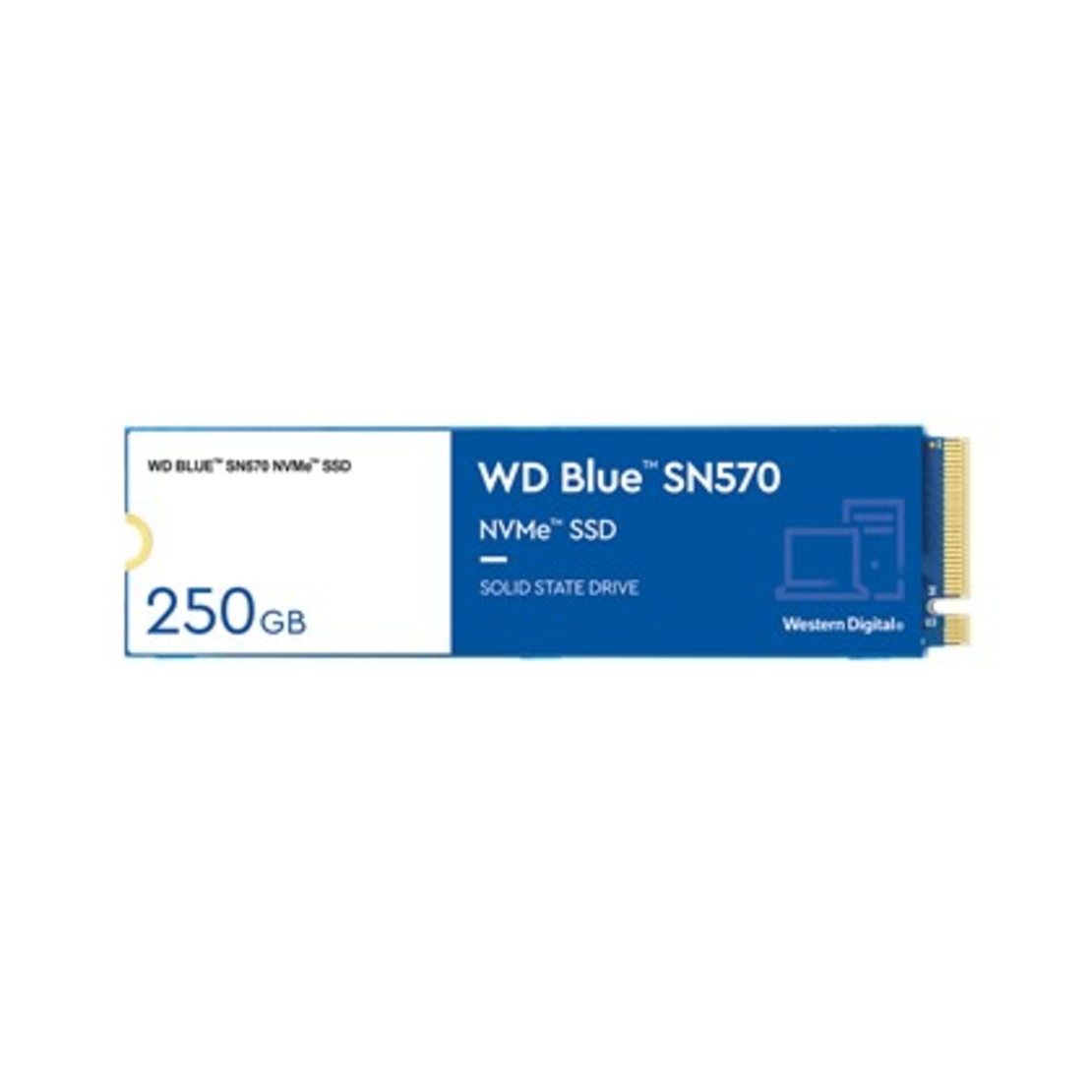 WD 250GB SSD M.2 NVMe SN570 BLUE
