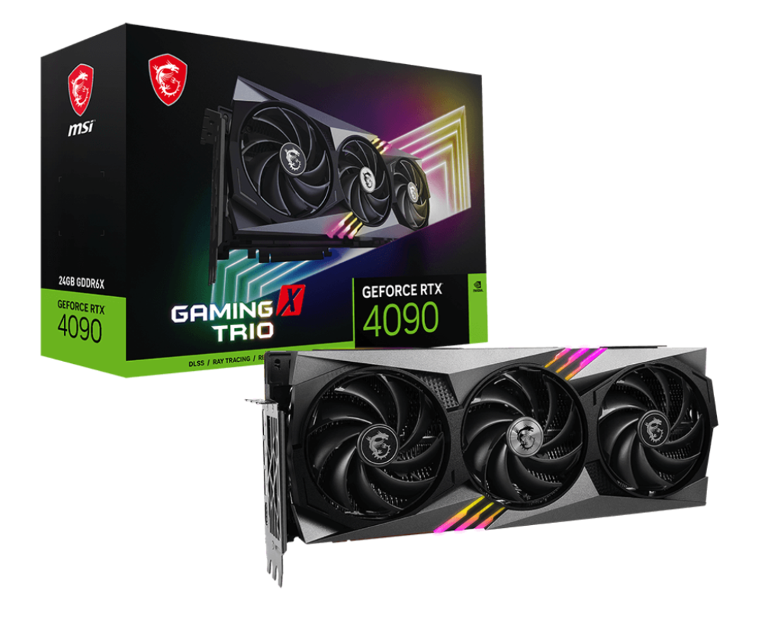 MSI NVIDIA RTX 4090 GAMING X TRIO 24G