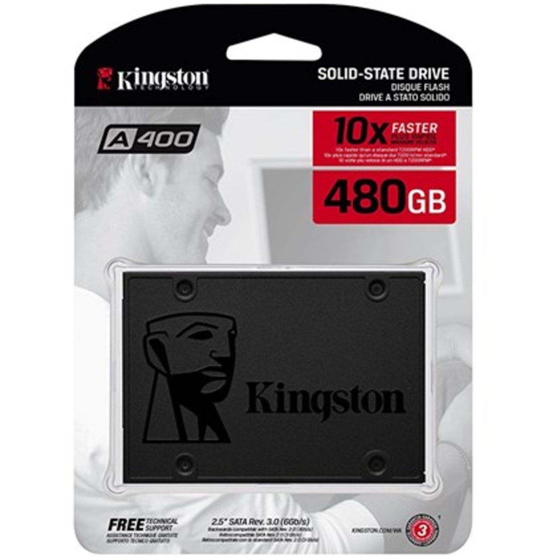Kingston A400 480GB TLC 2.5