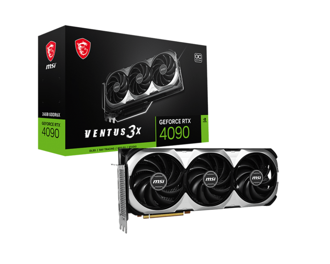 MSI NVIDIA RTX 4090 VENTUS 3X 24GB OC