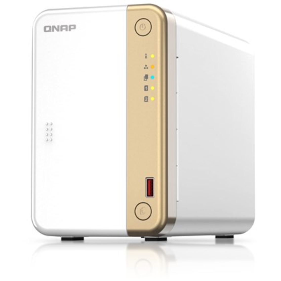 QNAP NAS TS-262-4G/Up to 2.9 GHz/Intel Dual-Core 2.5GbE