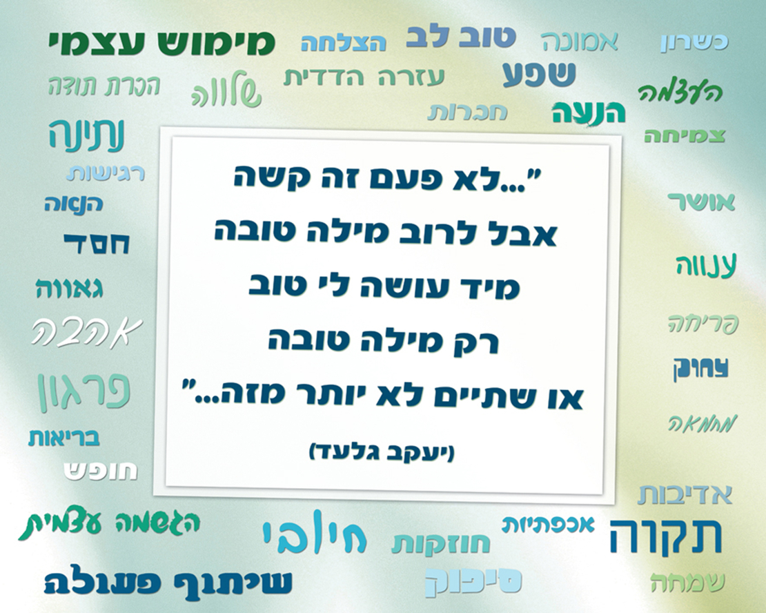 מילים חיוביות 18-1103