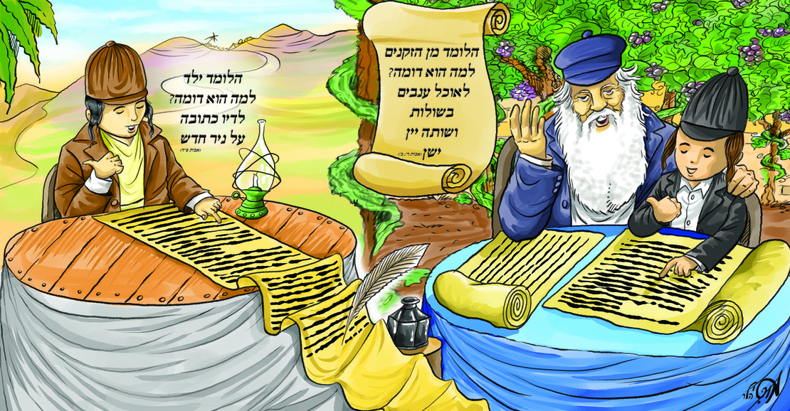 הלומד ילד למה הוא דומה 7-32