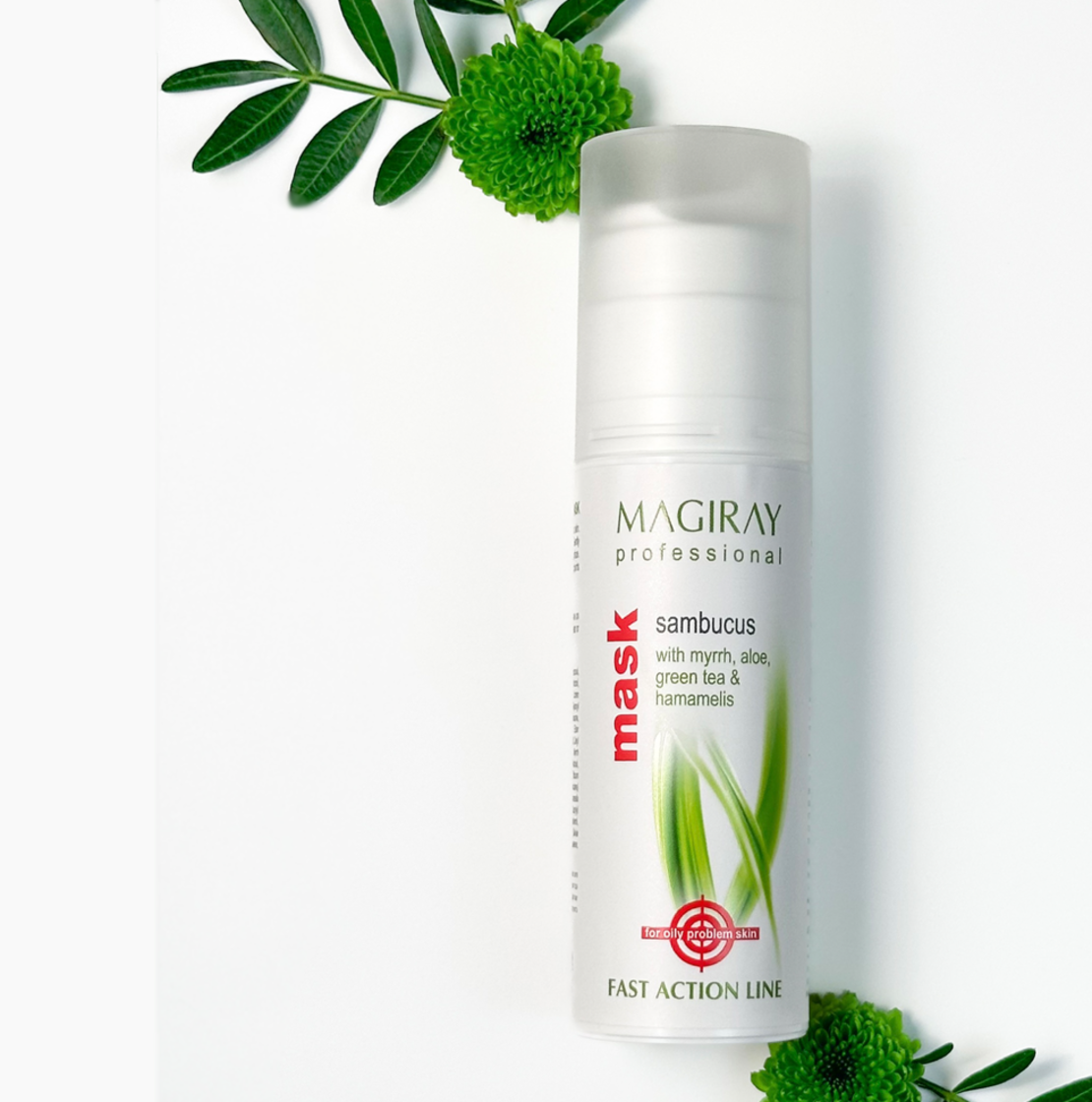 FAST ACTION LINE - SAMBUCUS CLAY MASK