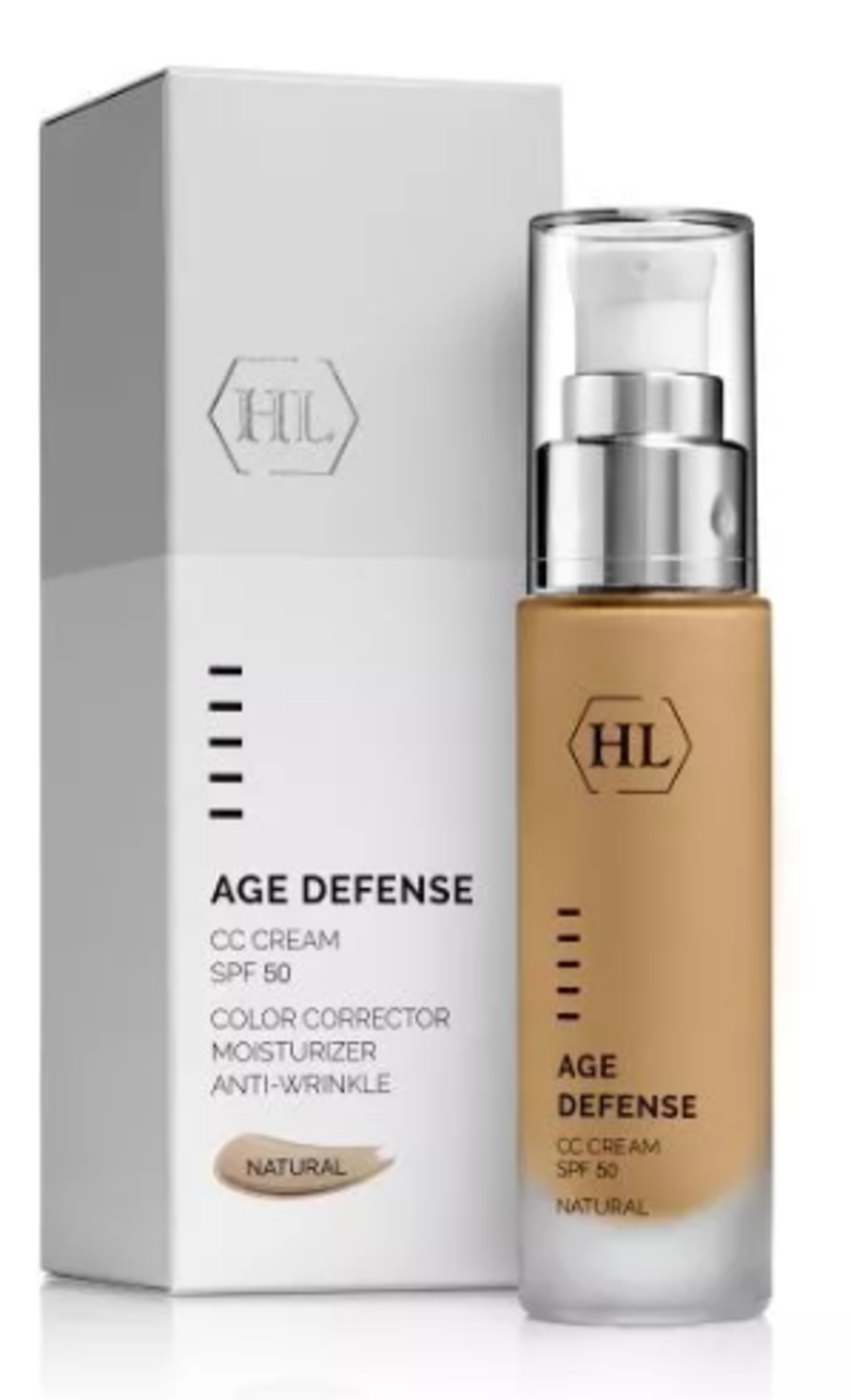 AGE DEFENSE - CC CREAM SPF 50 NATURAL