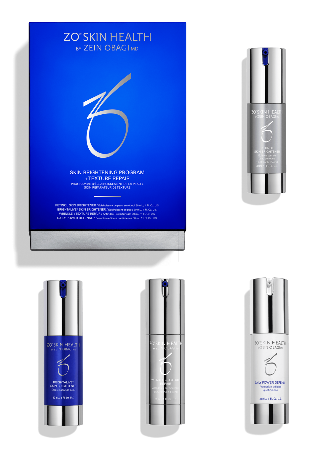 ZO SKIN - SKIN BRIGHTENING PROGRAM + TEXTURE REPAIR