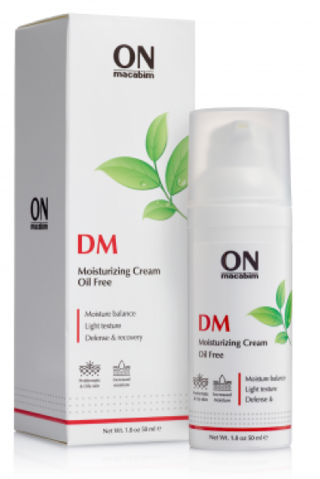 DM - MOISTURIZING CREAM OIL FREE SPF-15