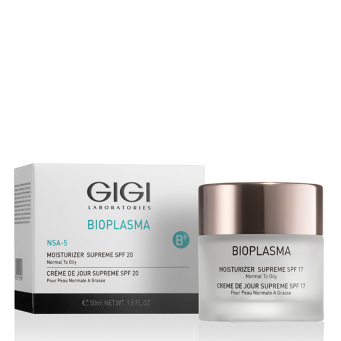 BIOPLASMA - MOISTURIZER SUPREME SPF 20 NORMAL TO OILY