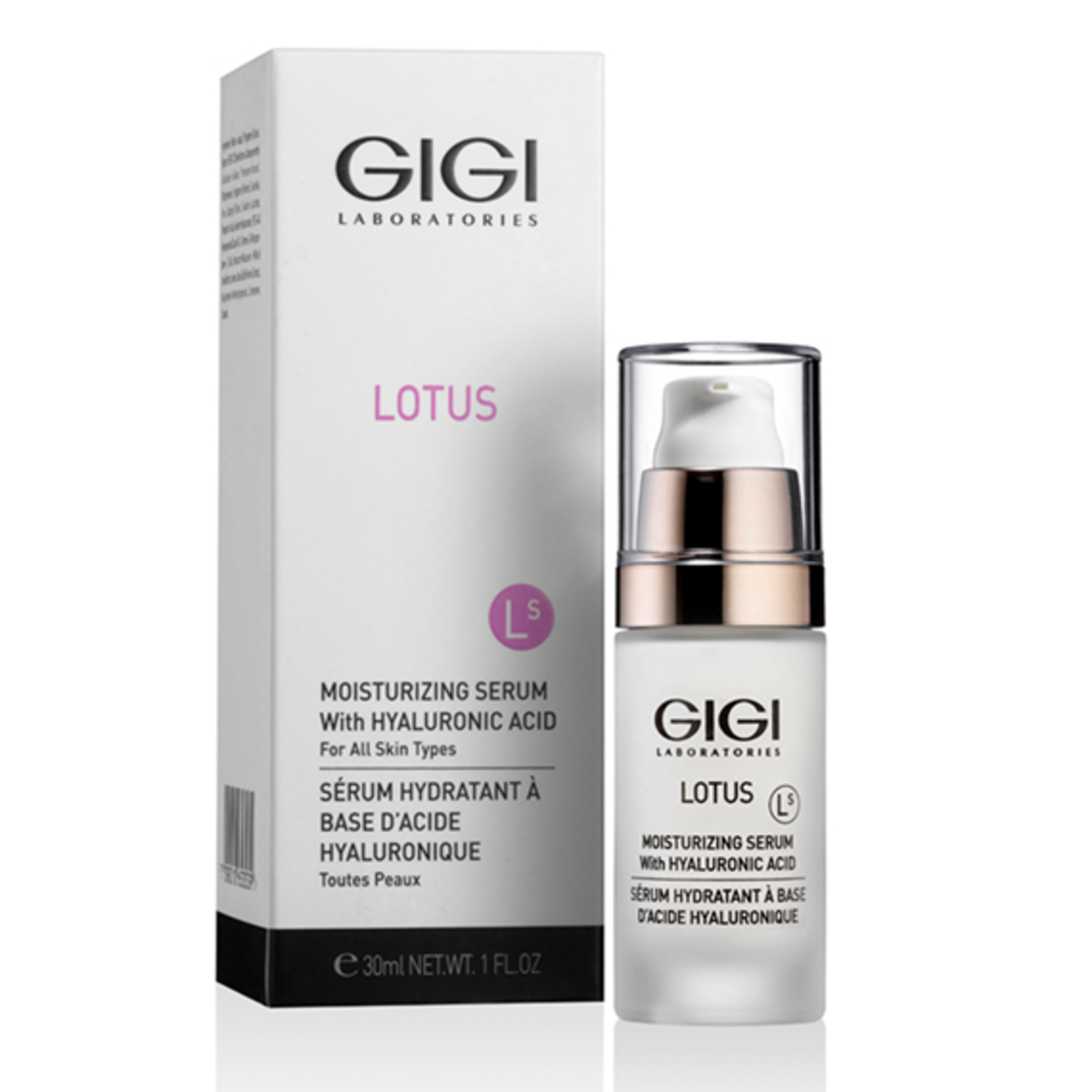 LOTUS - MOISTURIZING SERUM WITH HYALURONIC ACID