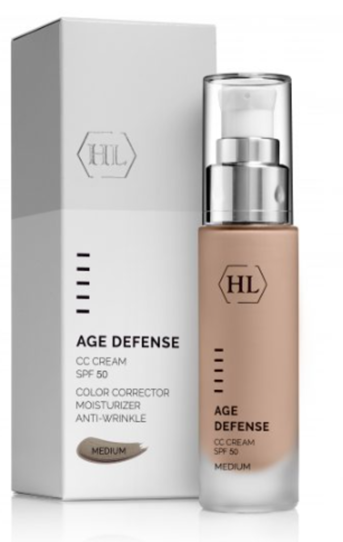 AGE DEFENSE - CC CREAM SPF 50 MEDIUM