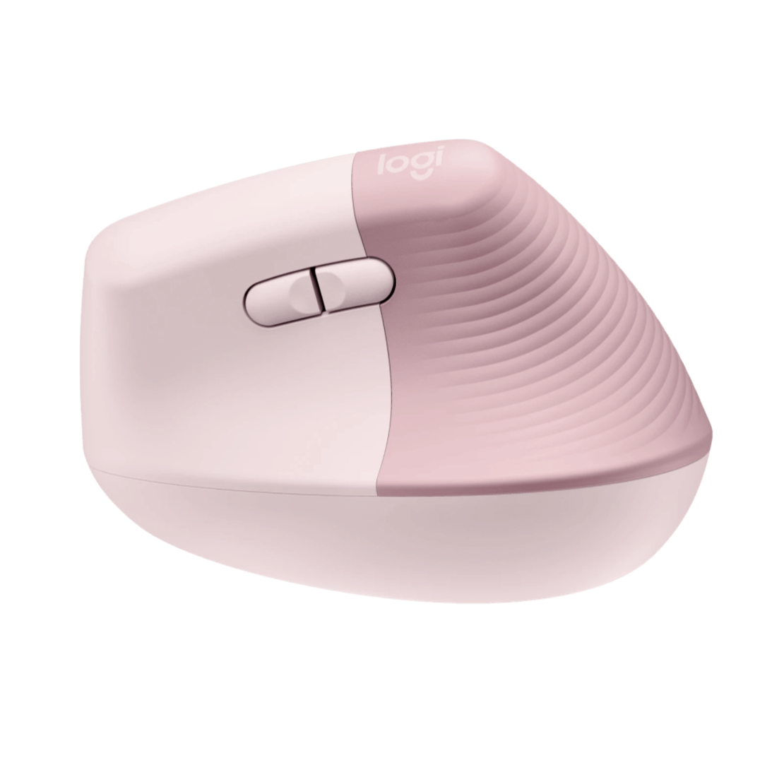 עכבר צבע ורוד Logitech Lift Vertical Ergonomic