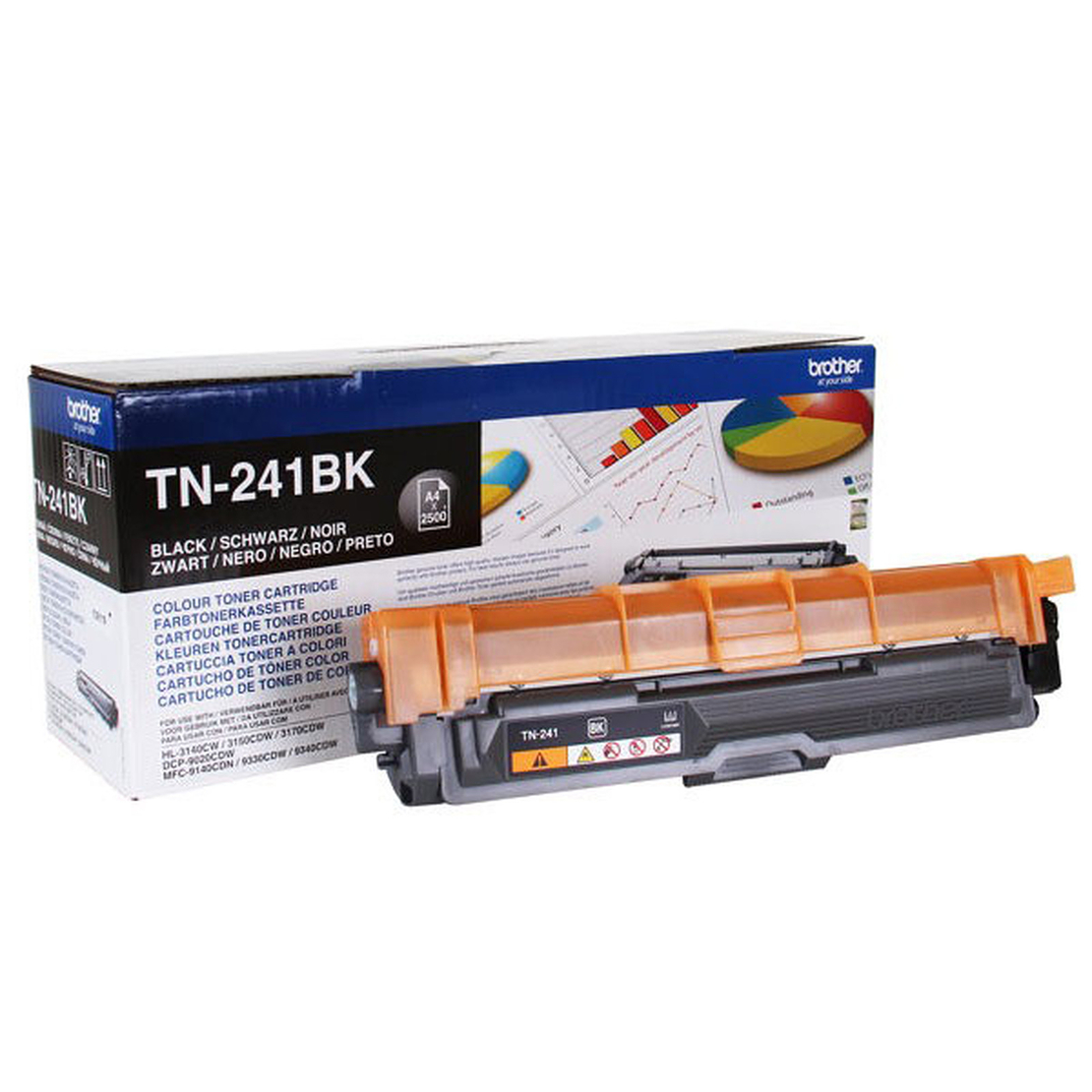 טונר שחור מקורי Brother TN-241BK