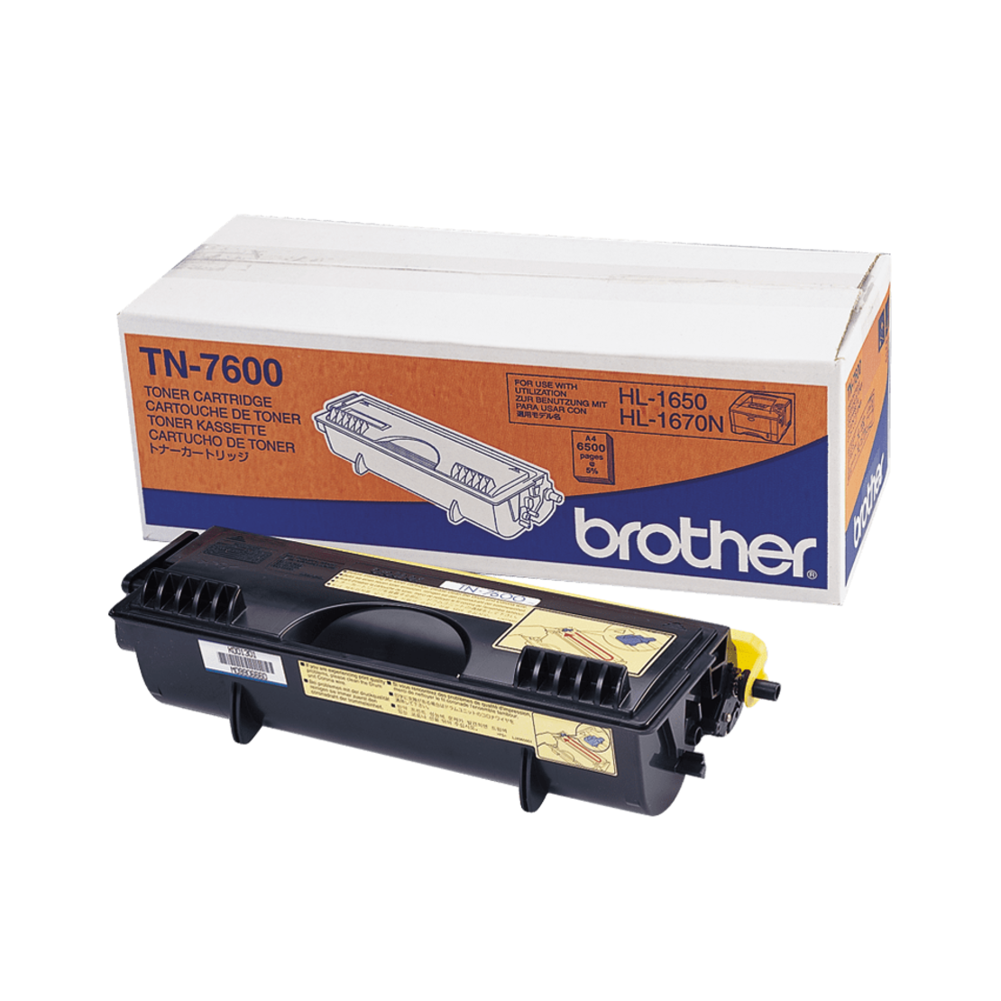 טונר שחור מקורי Brother TN-7600