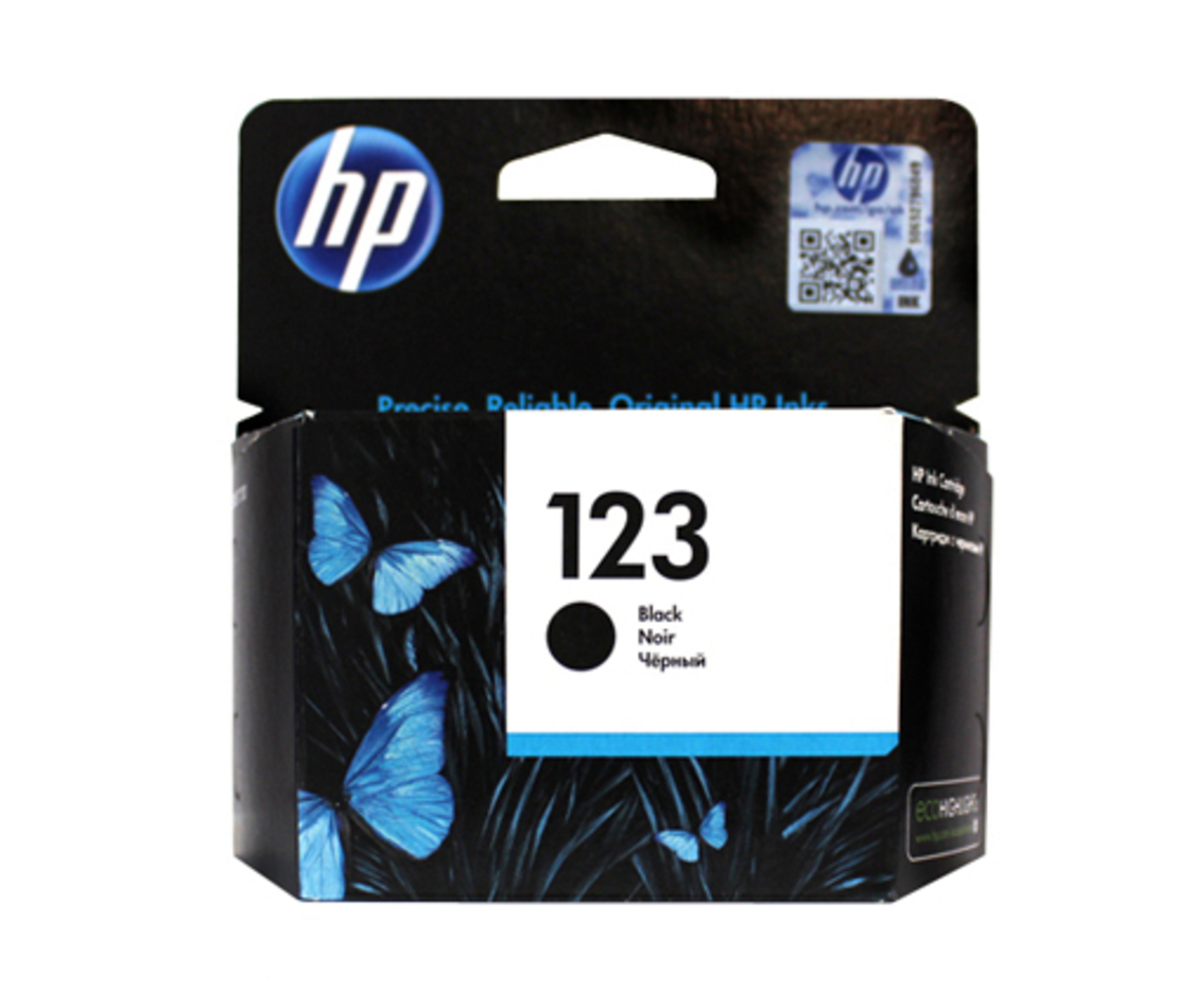 דיו שחור מקורי HP 123