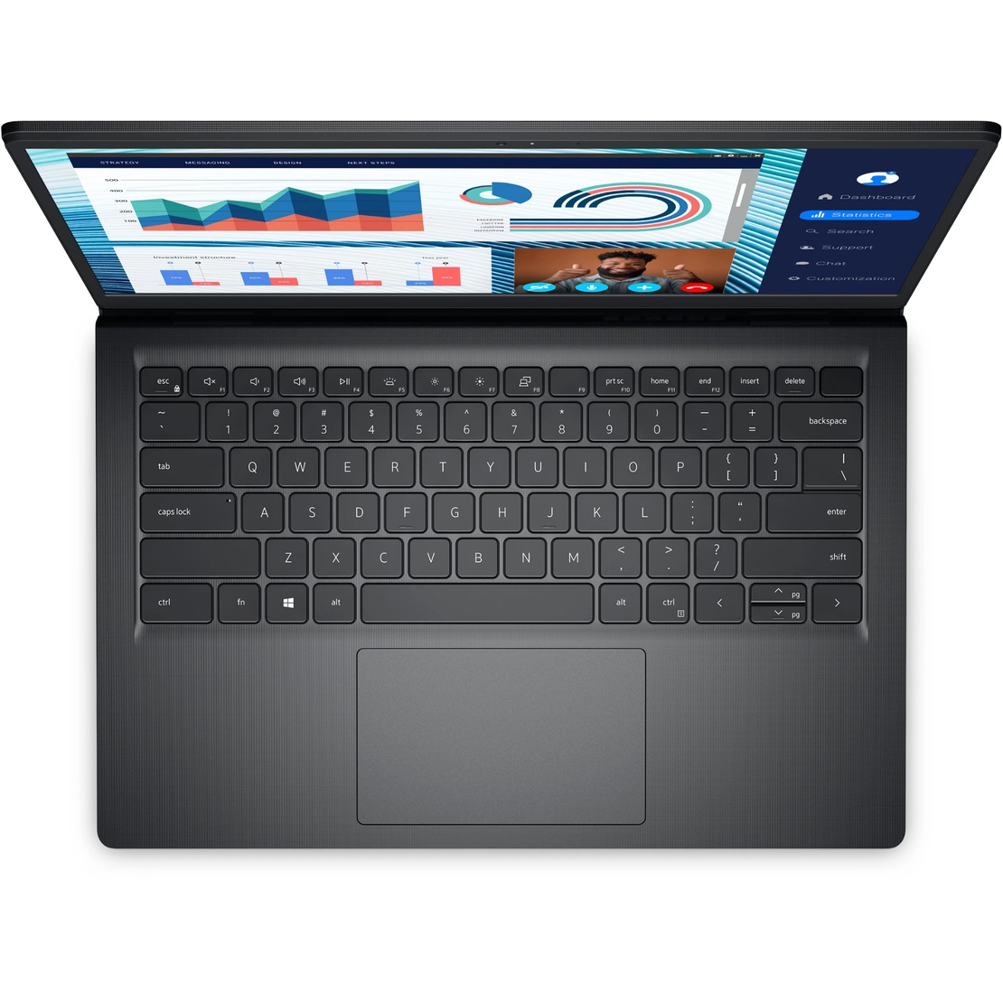 מחשב נייד Dell Vostro V3420-7001 i7-1255U/16GB/512GB SSD/Intel XE/14.0 FHD/DOS/3YOS