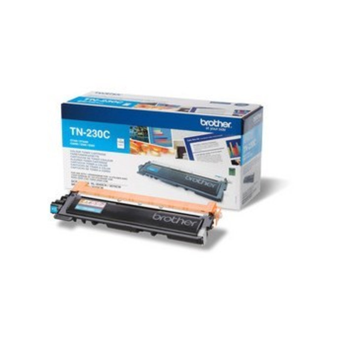 טונר כחול מקורי Brother TN-230C