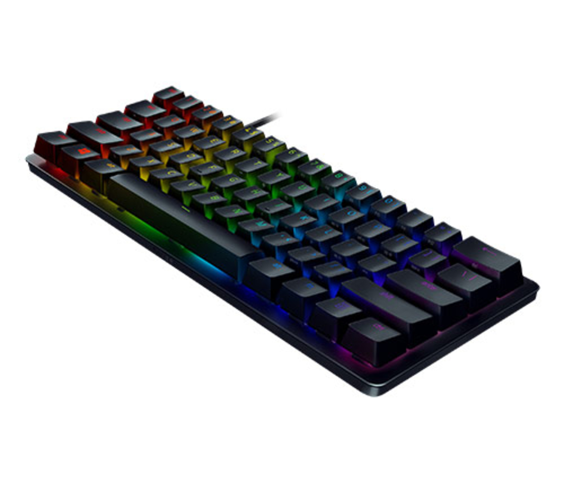 מקלדת גיימינג מכנית Razer Huntsman Mini Clicky Purple Switch