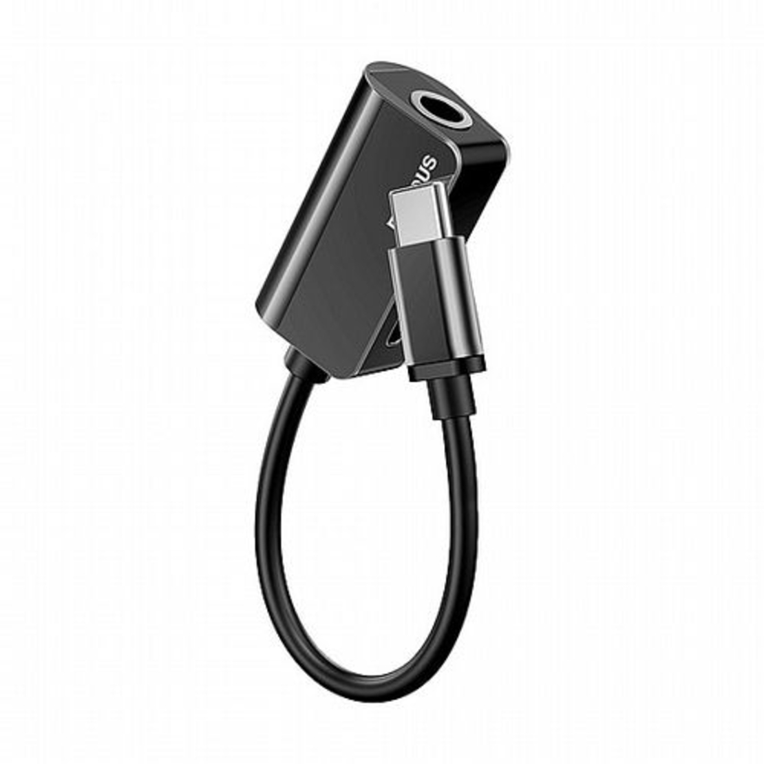 מתאם טעינה ושמיעת מוזיקה Baseus Type-C 3.5mm Adapter L40
