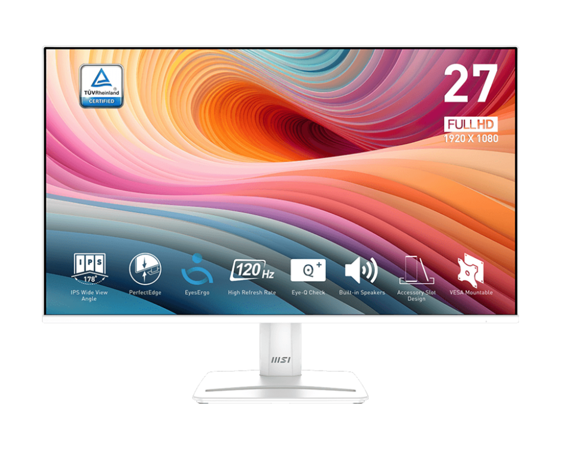 מסך מחשב עסקי MSI PRO MP251W E2 24.5inch/FHD/120HZ/IPS/1ms/HDMI-VGA-DP/SPK - Copy 0