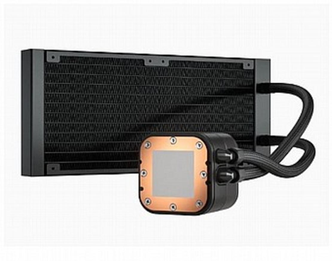 קירור נוזלי שחור Corsair iCUE H100i RGB ELITE AMD/INTEL