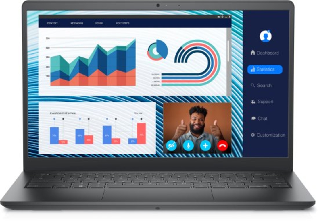 מחשב נייד Dell Vostro V3420-7001 i7-1255U/16GB/512GB SSD/Intel XE/14.0 FHD/DOS/3YOS